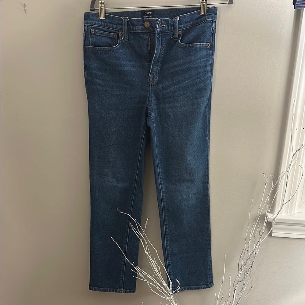 J. Crew Factory Essential Straight Womens Jeans, Sz 28